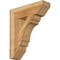 Ekena Millwork Olympic Slat Rough Sawn Bracket, Western Red Cedar, 6"W x 22"D x 26"H BKT06X22X26OLY06RWR - alternate 1